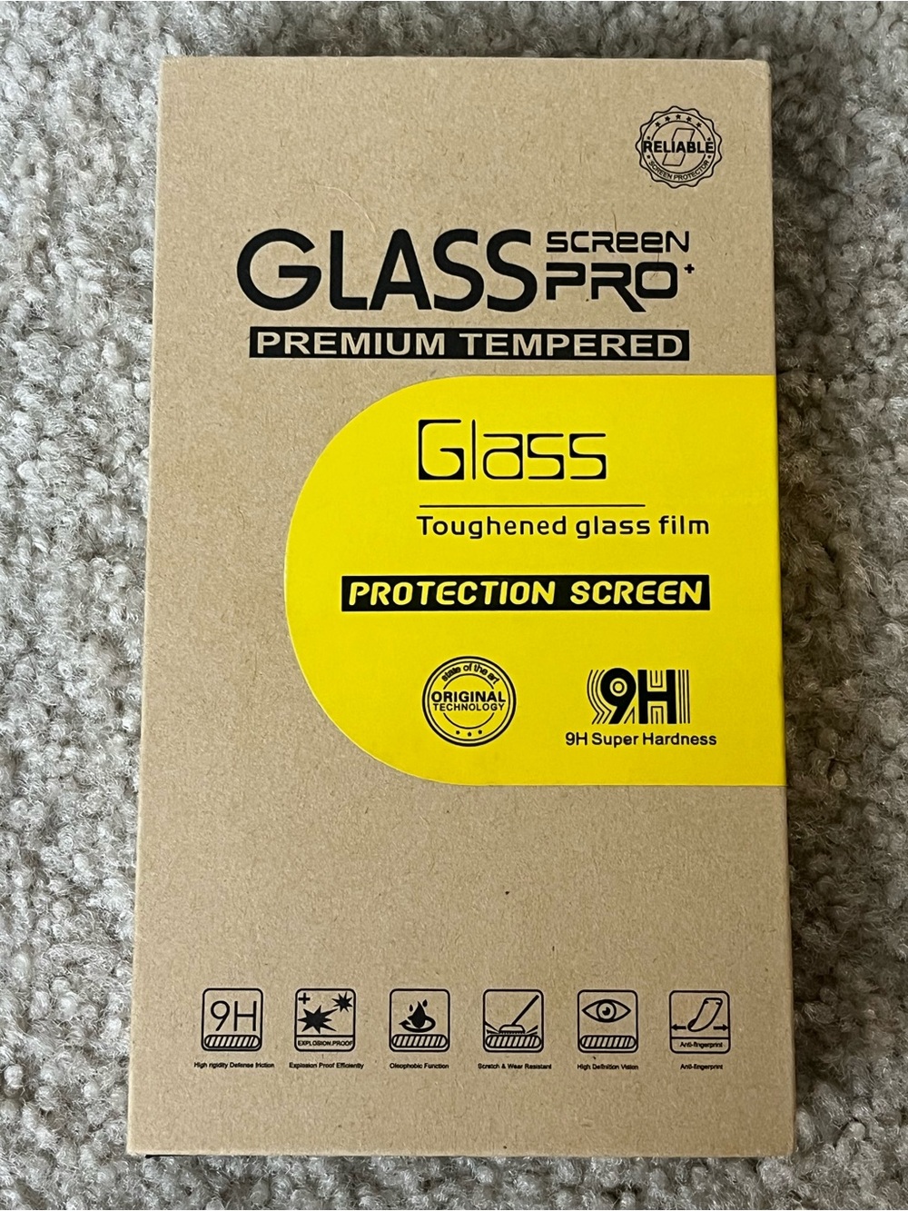 Glass Screen Protector - Compatible with iPhone 13 Pro - 3 pack